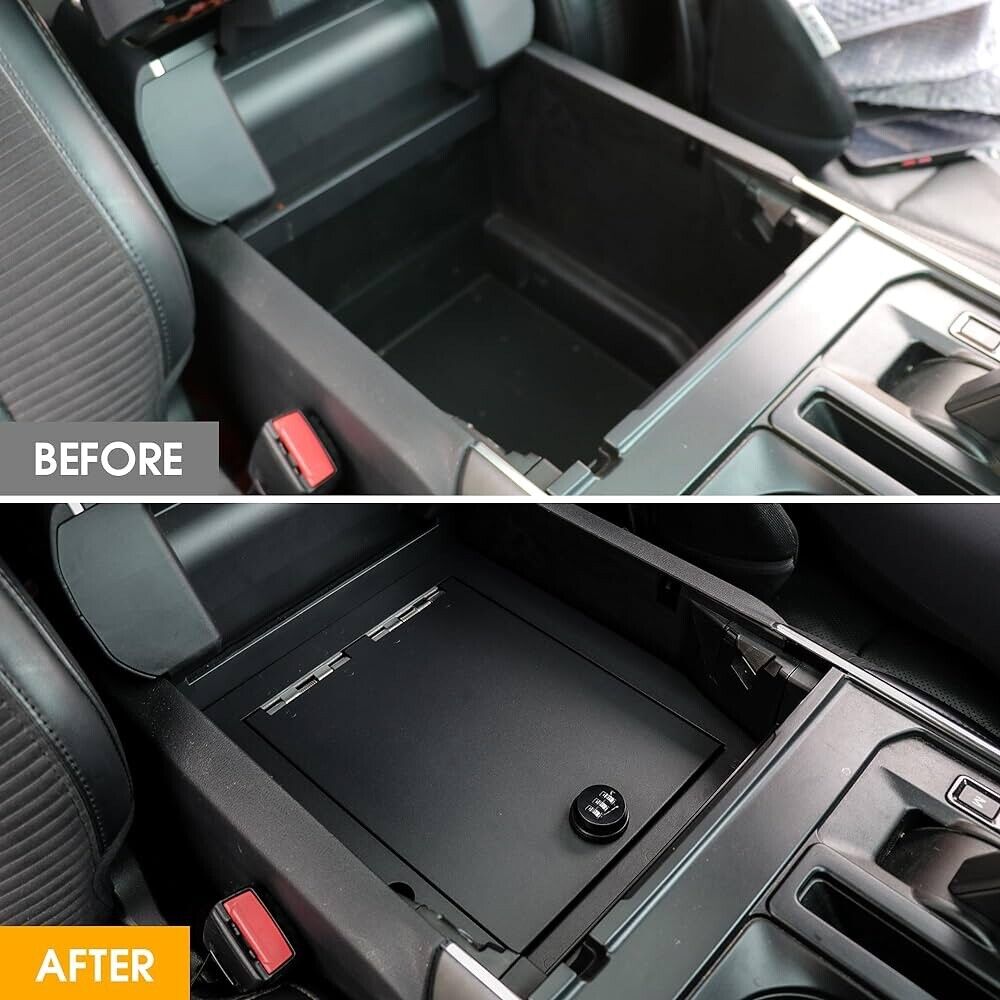 CENTER CONSOLE SAFE | 3 DIGIT COMBO | FORD F150 | 2021-2024