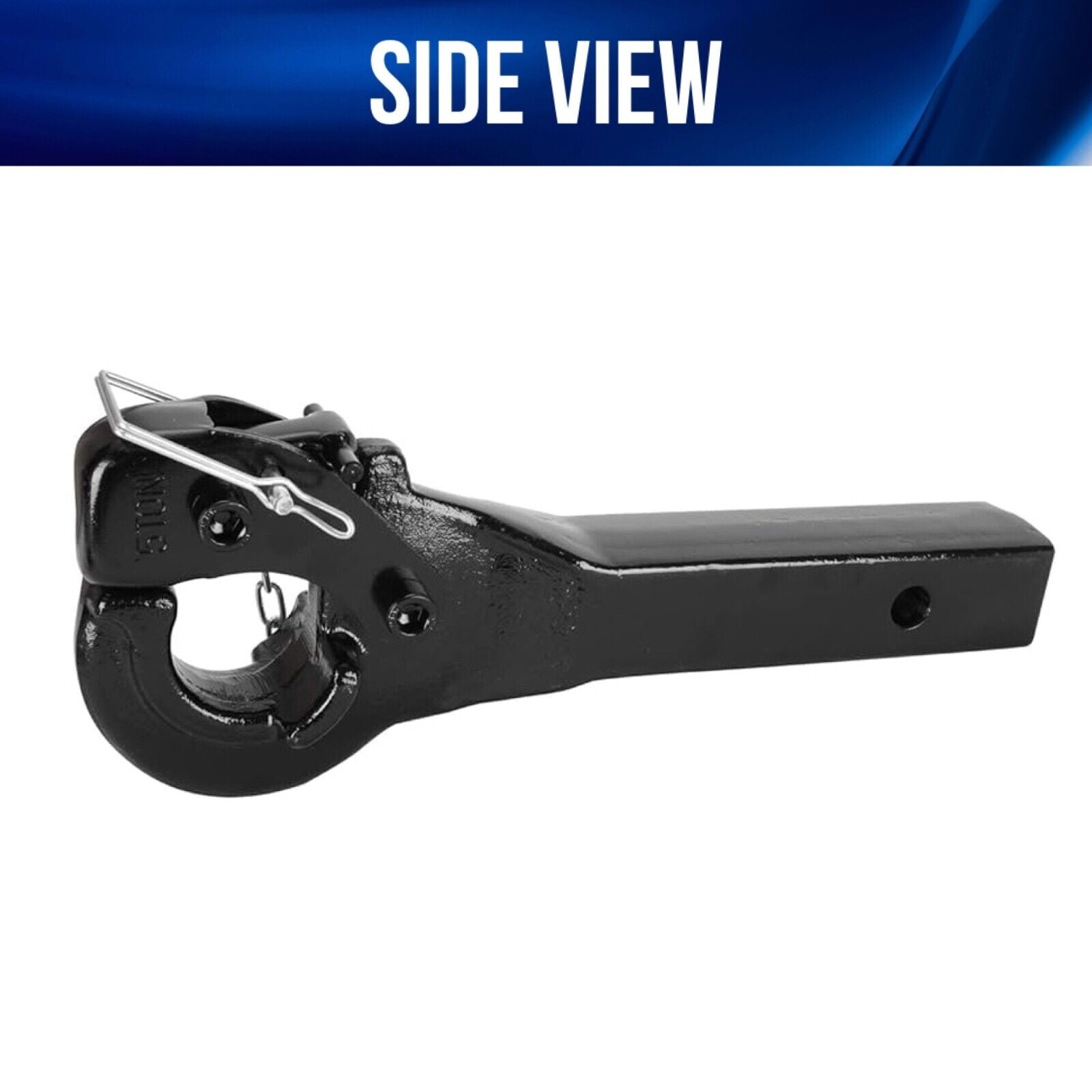 5-Ton/10-Ton Pintle Hook Trailer Hitch Receiver Hook for 2” Hitches
