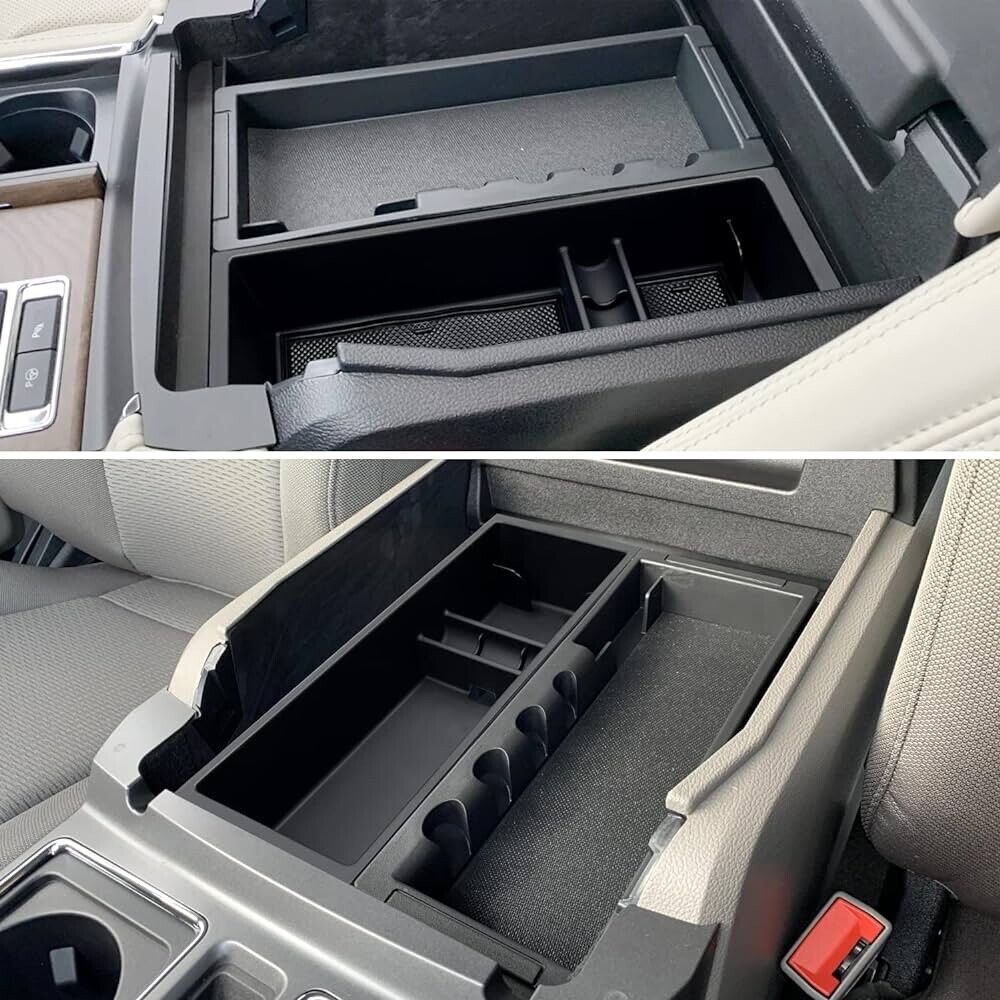 Center Console Secondary Additional Organizer Tray for Ford F150 2015-2020