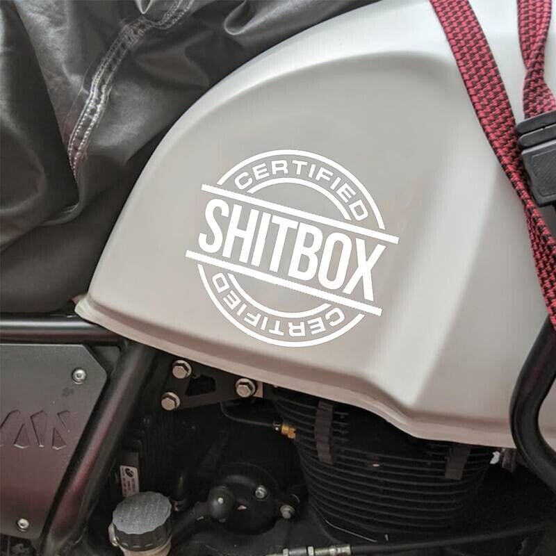 Certified SH*T can Sticker Vinyl Decal - for Vehicles or ANYTHING