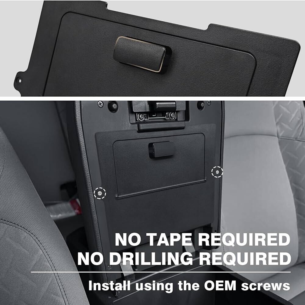 Secret Compartment Console Storage for New Toyota Tacoma 4th Gen 2024 & Up