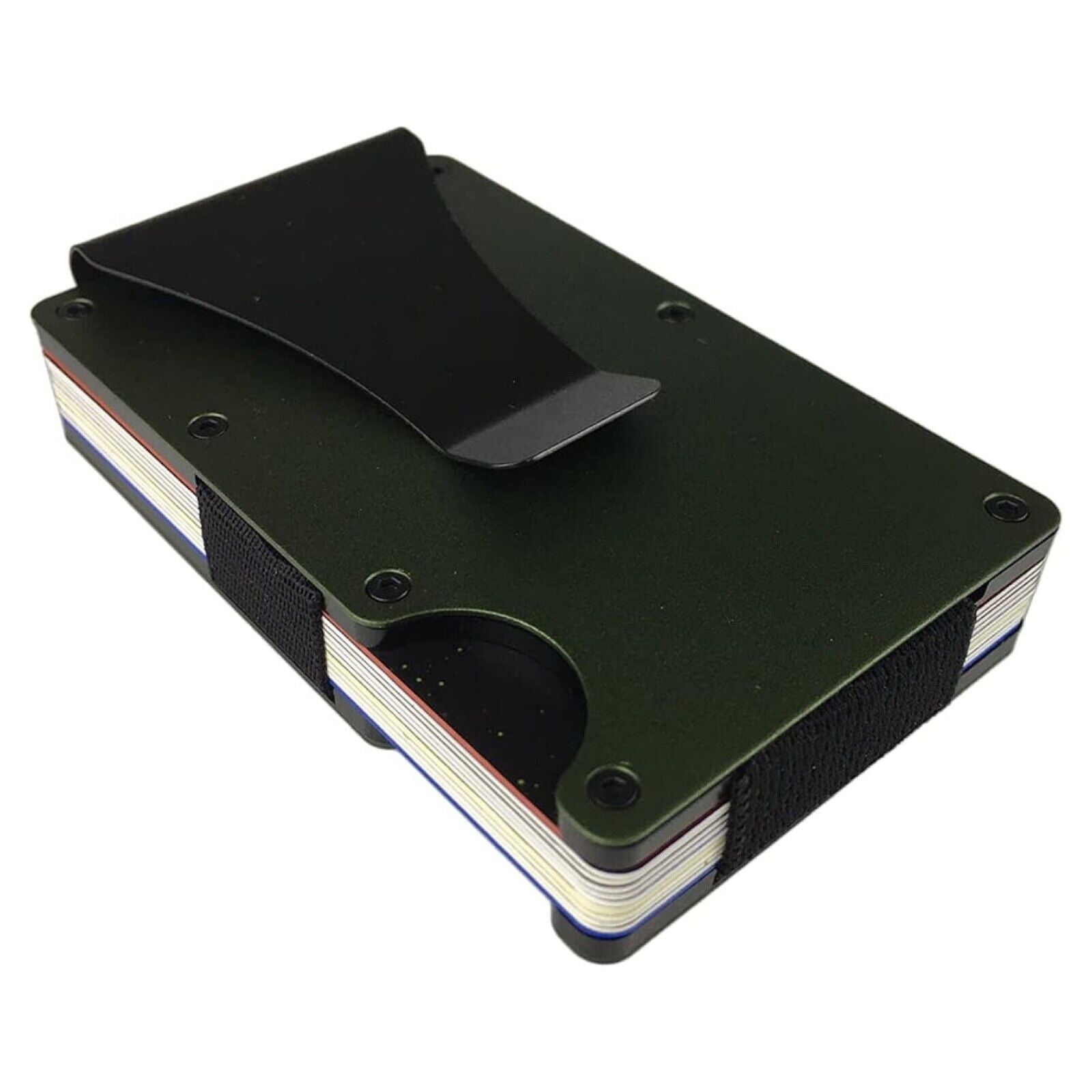 Minimalist Wallet for Men, Metal Money Clip Wallet