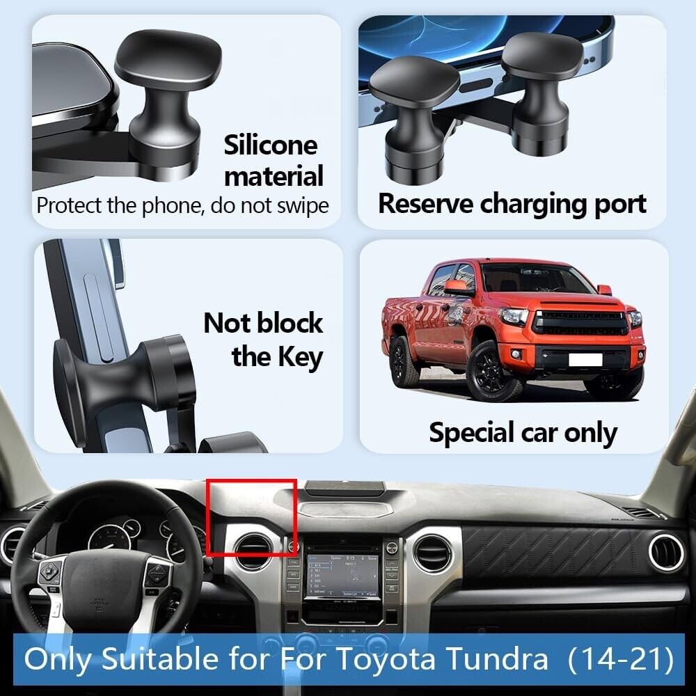 Toyota Tundra 2014-2021 Mobile Cell Smartphone Bracket Mount