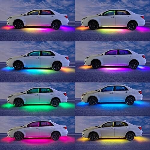 Car/Truck Bluetooth Underglow LED LIGHT Kit, 5 Modes App and Remote Control