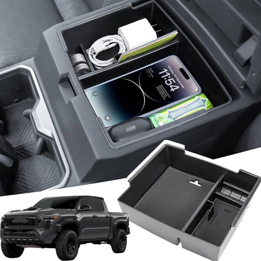 Toyota Tacoma 2024; 4th Gen Center Console Organizer Storage Tray