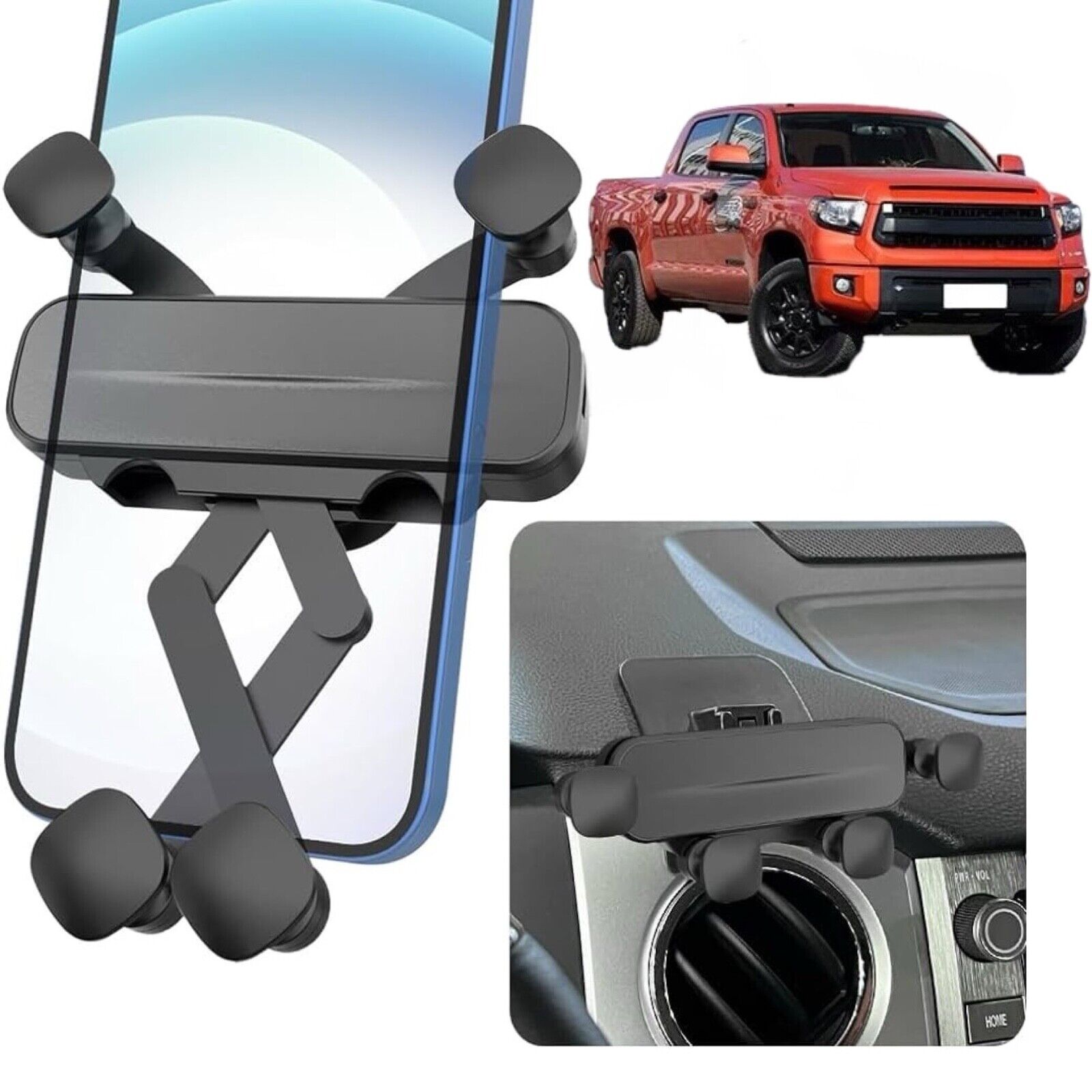 Toyota Tundra 2014-2021 Mobile Cell Smartphone Bracket Mount