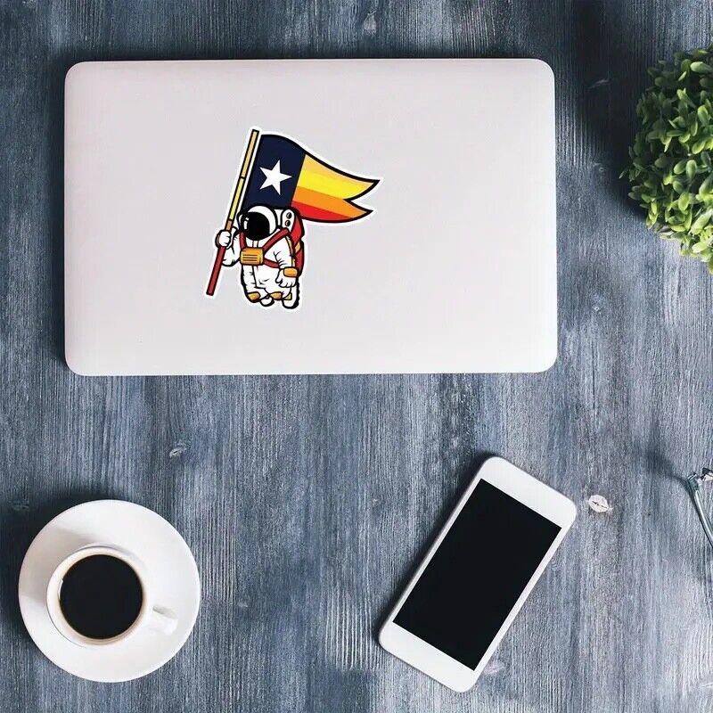 Houston Astros Spaceman Sticker Vinyl Decal - for Car Truck SUV Van Window