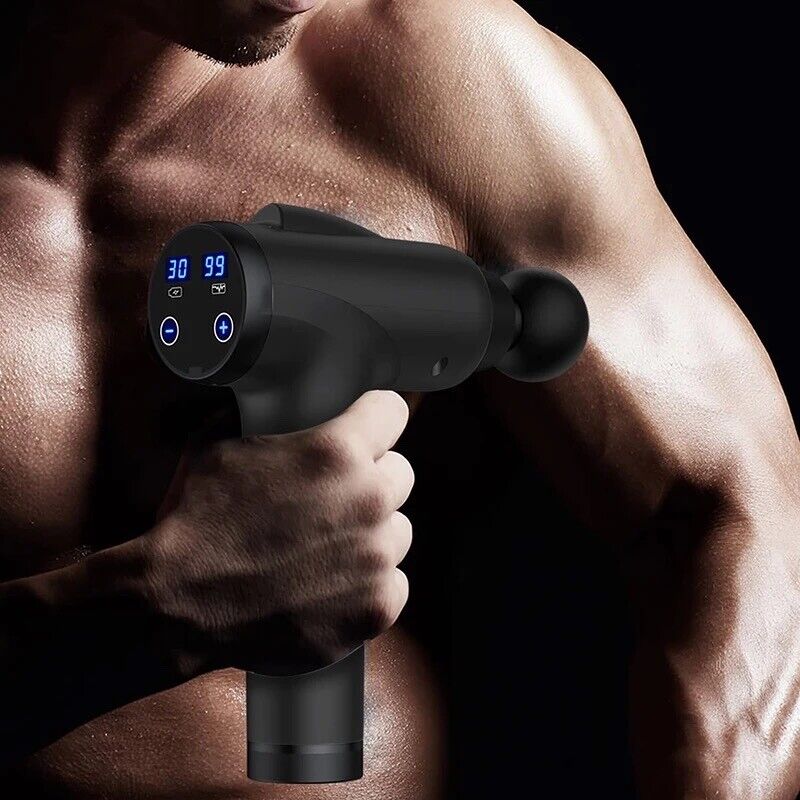 Deep Tissue Massage Gun, Handheld Electric Muscle Massager