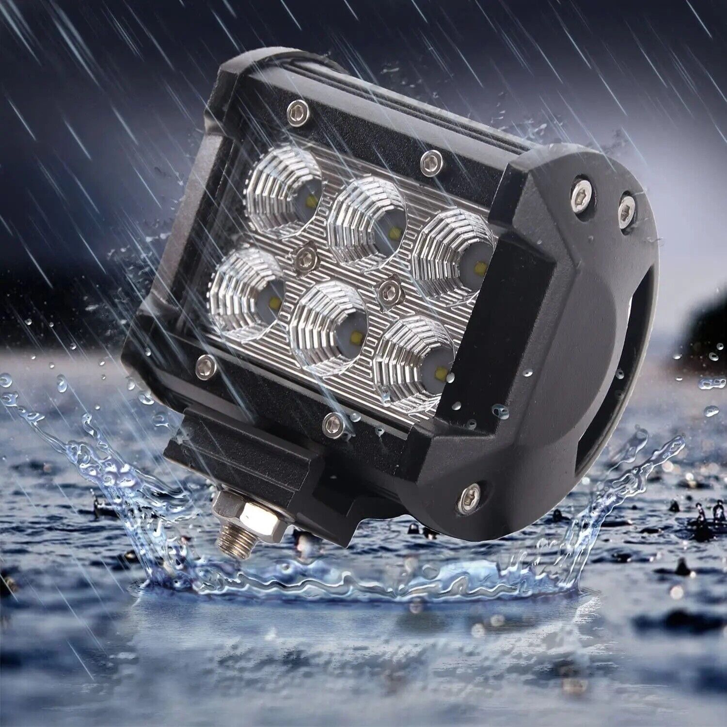 20inch Off Road LED Light Bar Combo with a pair of 4inch Spot LED Pods and a 16A