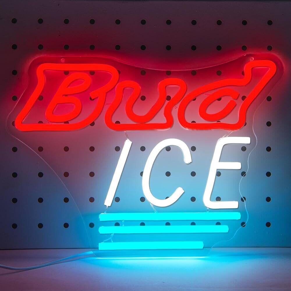 Beer Neon Sign LED for Man Cave, Bar Pub, Restaurant, Gift 12.8" x 10.8” Inches