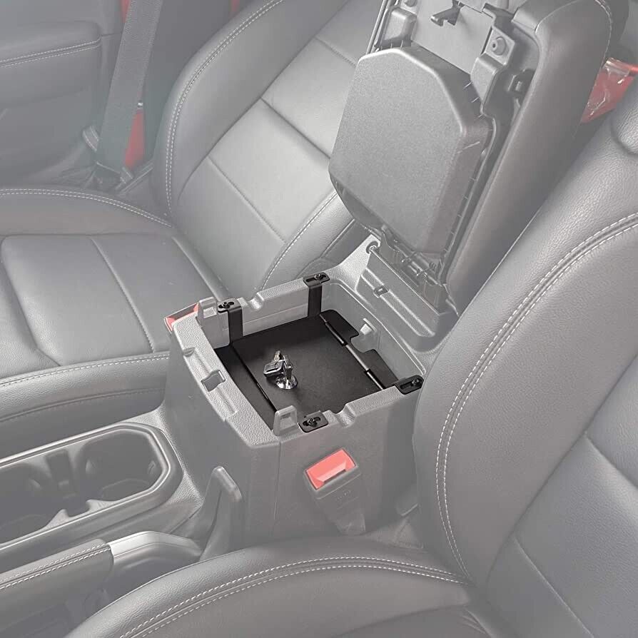 Center Console Storage Safe Box Insert for 2018-2023 Jeep Wrangler JL & JLU Unl