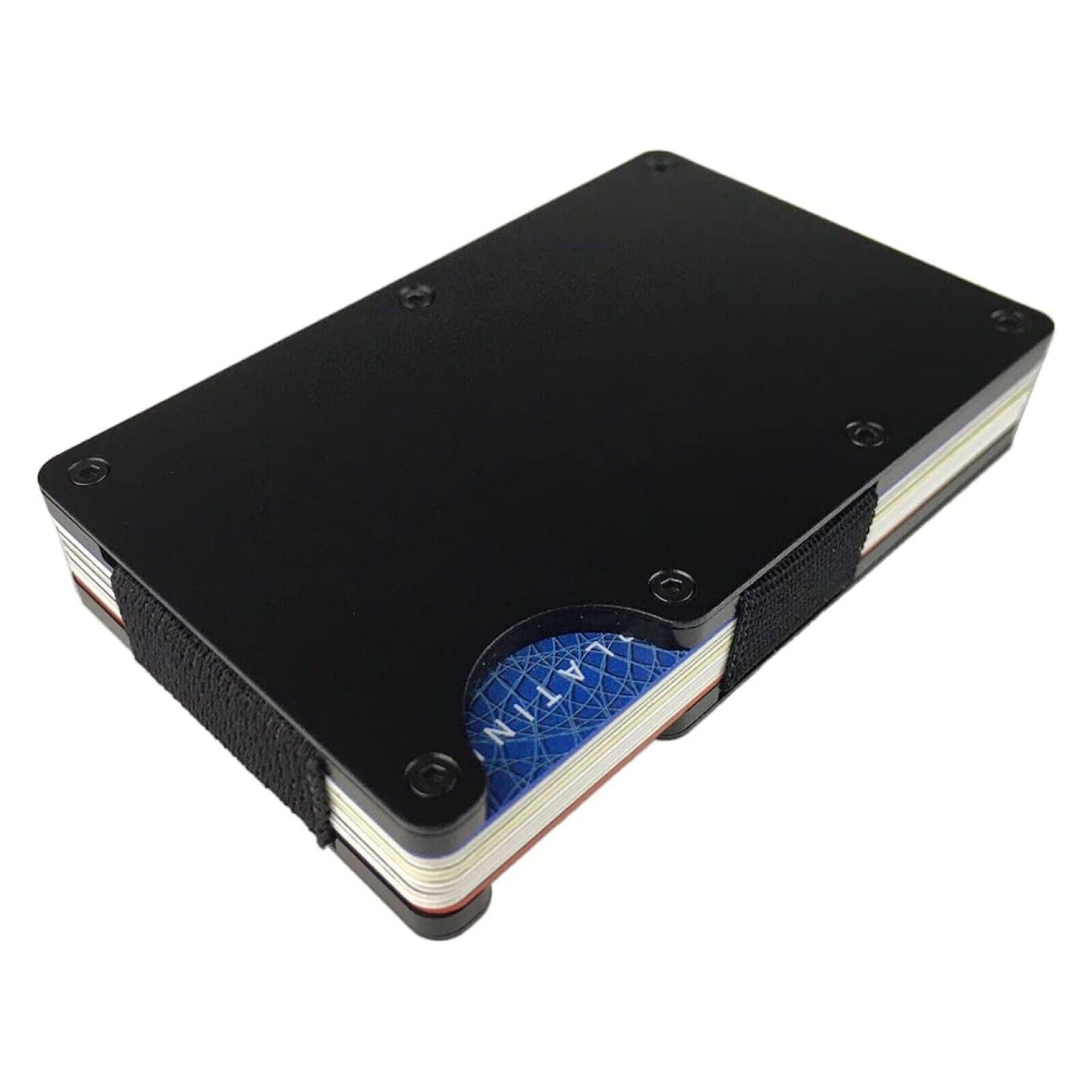 Minimalist Wallet for Men, Metal Money Clip Wallet