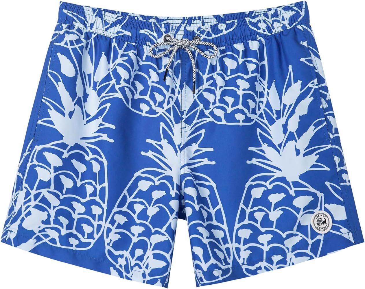 SURF CUZ Mens Swim Trunks 5 Inch Swim Shorts Quick Dry Bathing Suits for Men