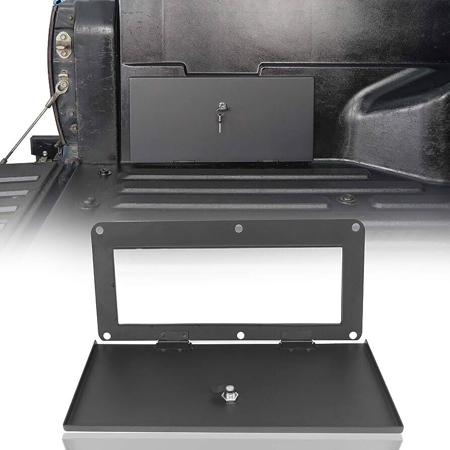 Bed Security Lock Lid Extra Storage Fit Toyota Tacoma 2005-2023 (2nd &3rd Gen)