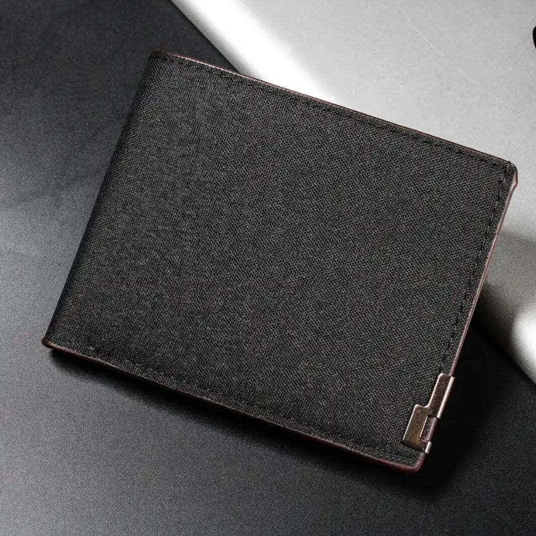 Men’s Denim Slim Fold Wallet