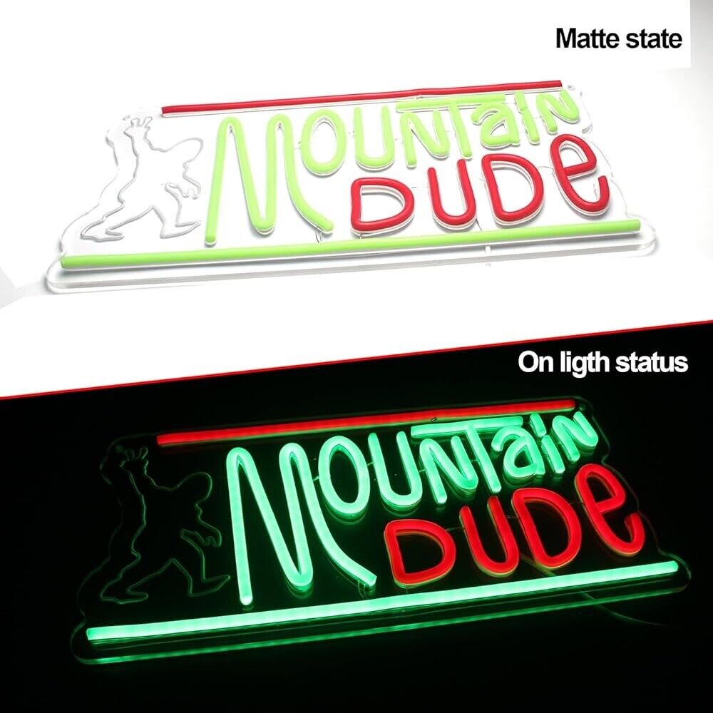 Neon Sign LED For Bar, Garage , Man-cave 8” x 16.1” inch