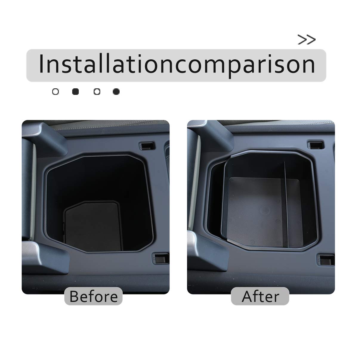 Center Console Organizer Tray for Land Rover Defender 2020-2023