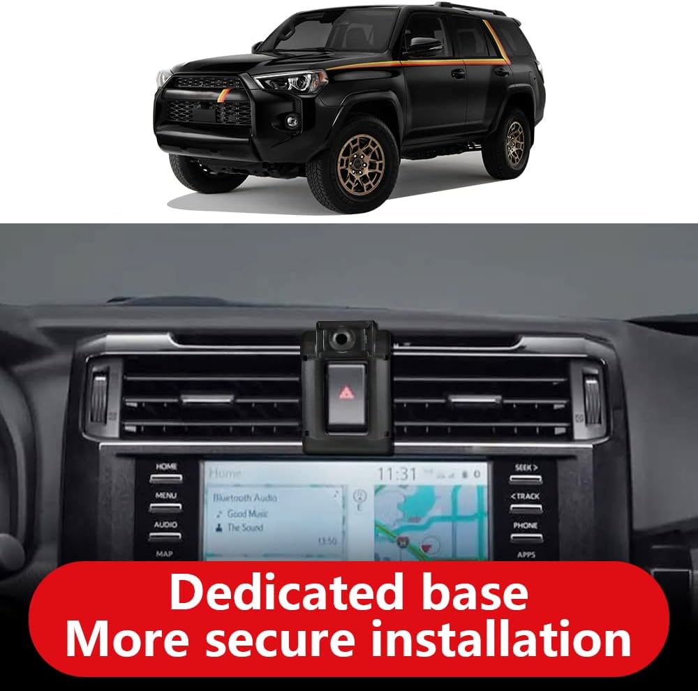 Toyota 4Runner 2010 - 2024 Mobile Cell Smartphone Bracket Mount