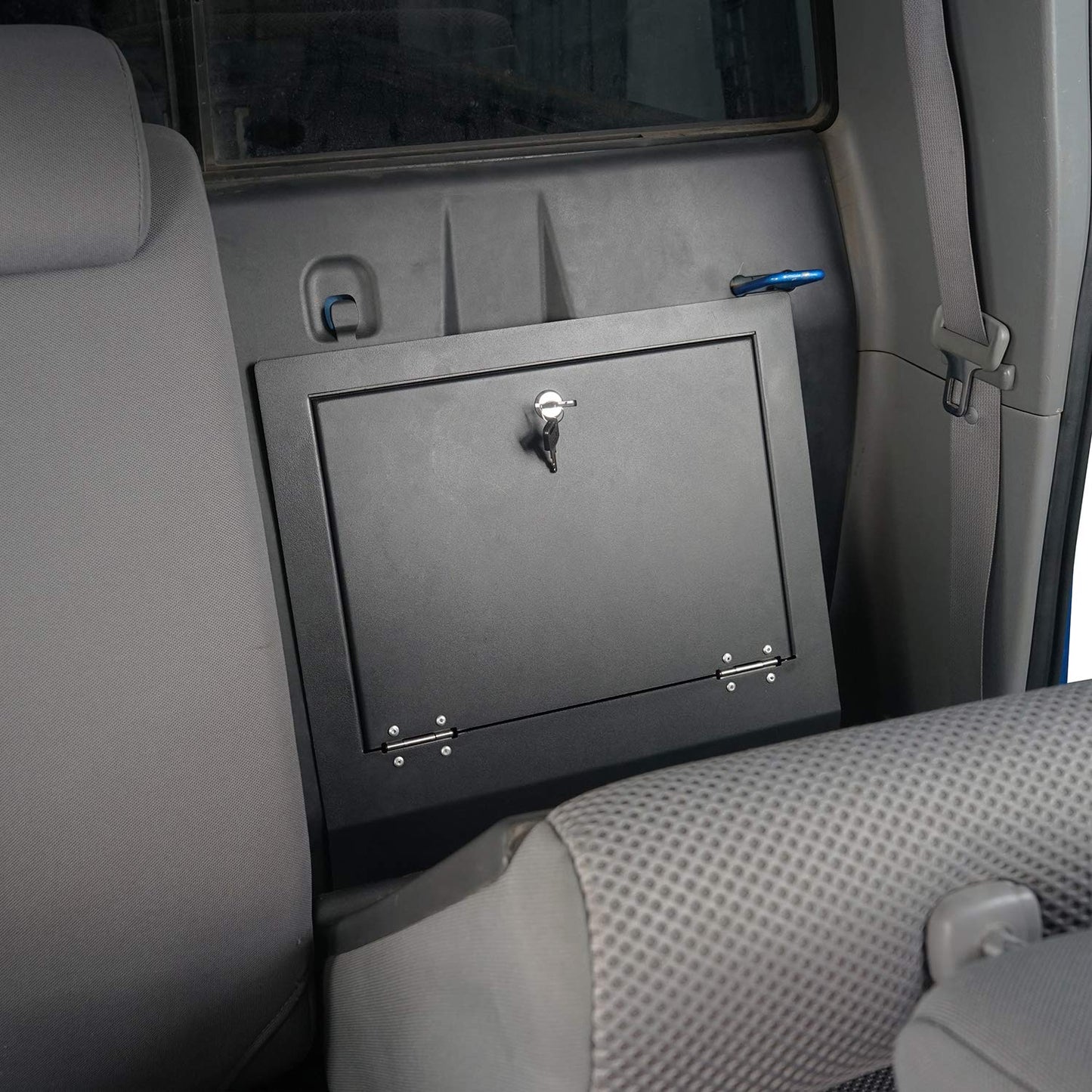 Rear Seat Cubby Cover Lock Lid for Toyota Tacoma 2005-2015
