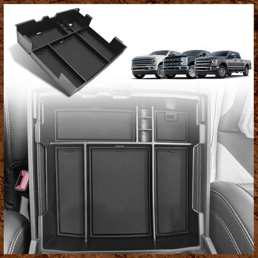 Center Console Organizer for 2023 2024 Ford F250 F350 F450 Super Duty