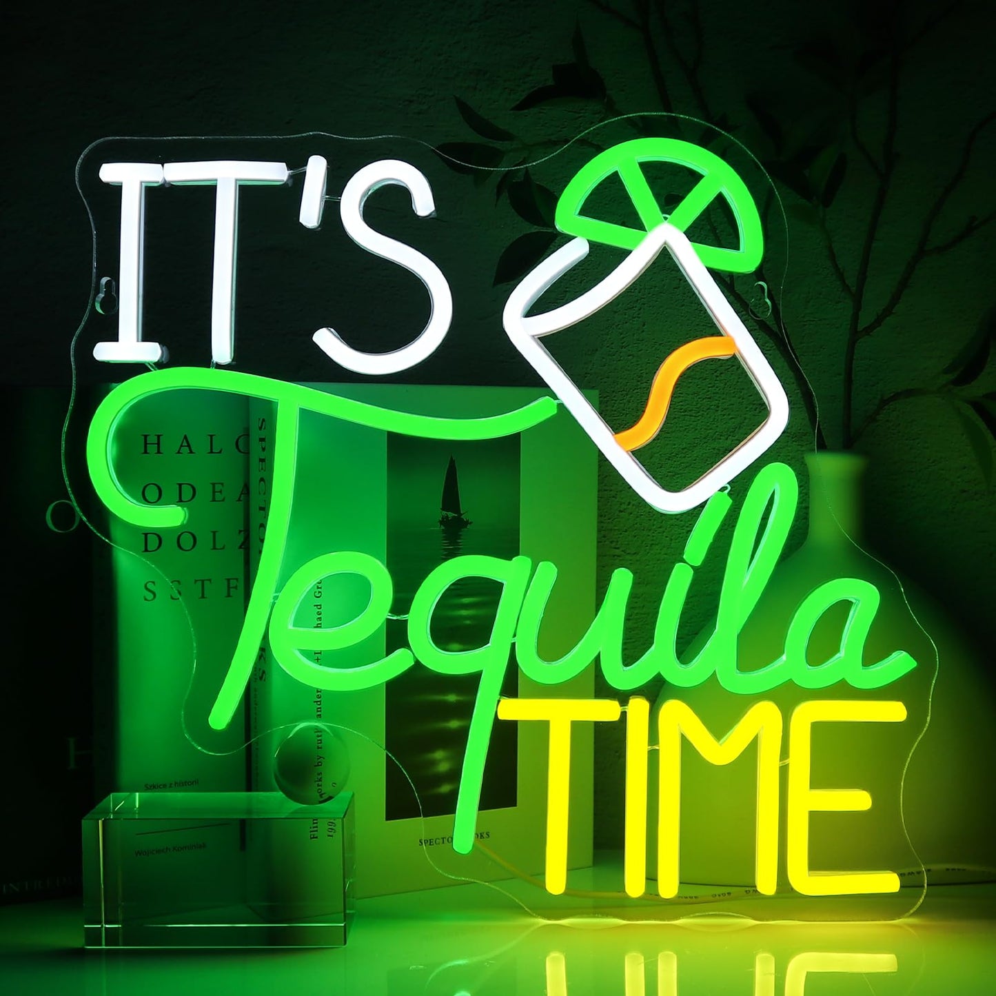 It's Tequila Time Neon Sign LED 12.8'' x 19.98'' inch