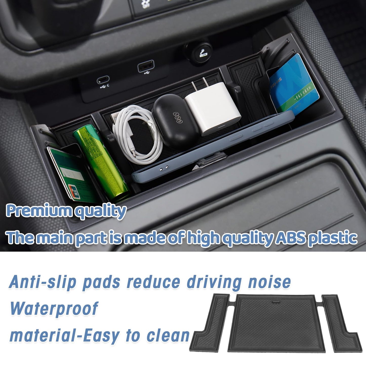 Center Console Organizer for 2020-2024 Land Rover Defender