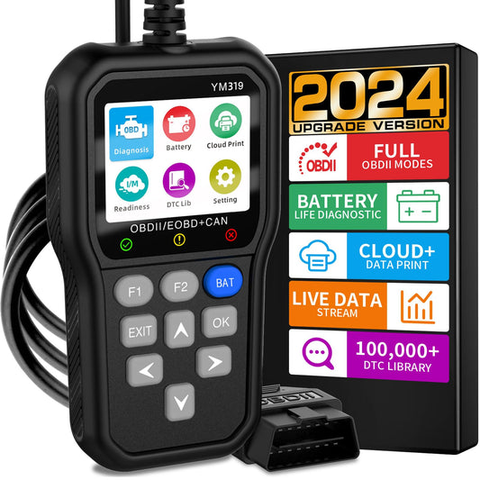 Automotive OBD2 Scanner Code Reader Car Diagnostic Scan Tool Check Engine Fault
