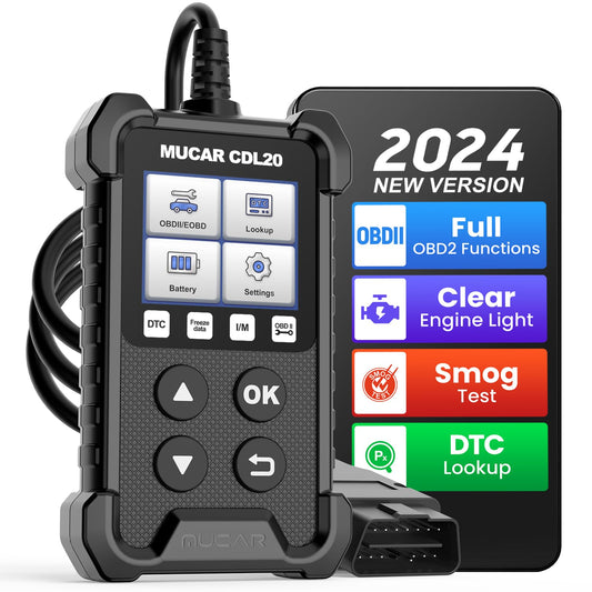MUCAR Automotive OBD2 Scanner Car OBD Code Reader Engine Fault Diagnostic Tool