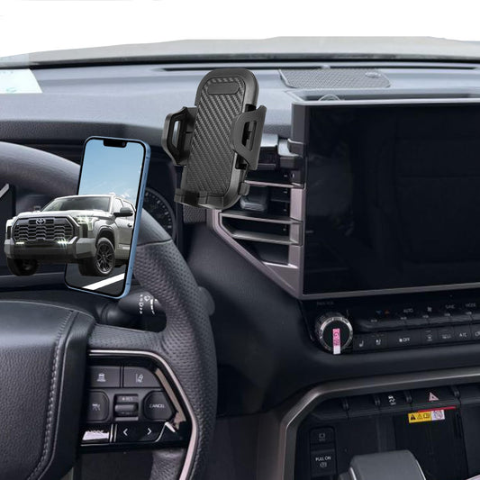 Dash mount phone holder for Toyota Tundra (2022 & newer) Sequoia (2023 & newer)