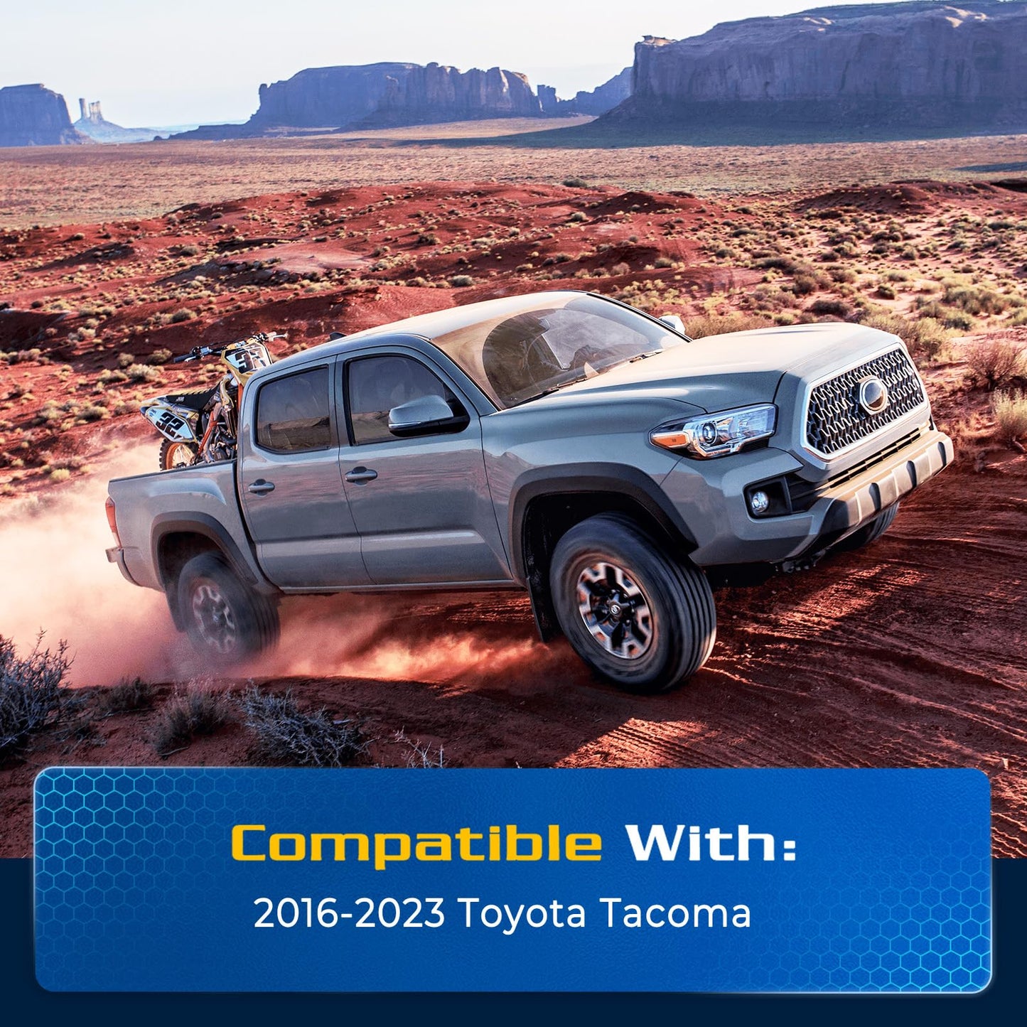 Hood Struts for Toyota Tacoma 2005-2023, Lift Support Fits Toyota Tacoma Engine Hood, 2 Pcs