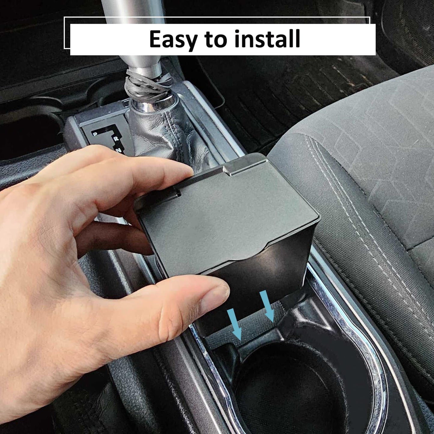 Center Console Coin Box Organizer for Toyota Tacoma 2016-2023