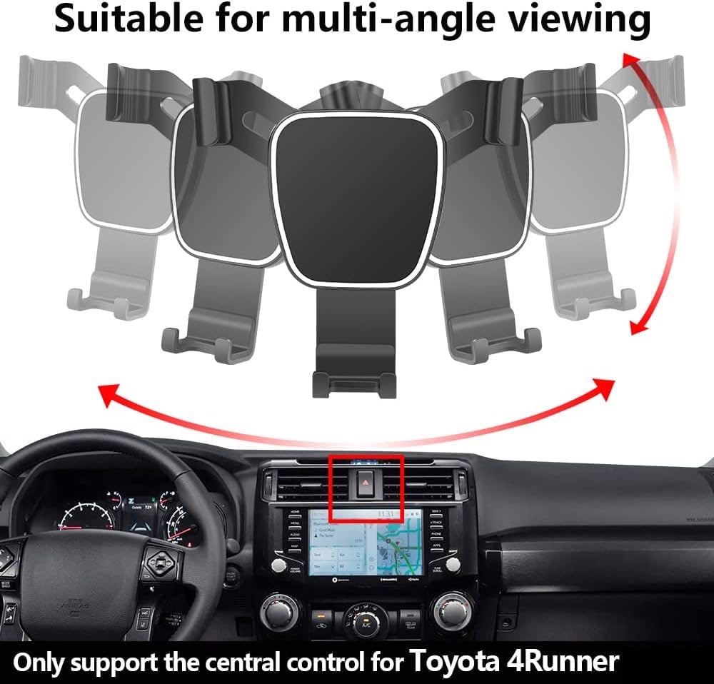 Toyota 4Runner 2010 - 2024 Mobile Cell Smartphone Bracket Mount