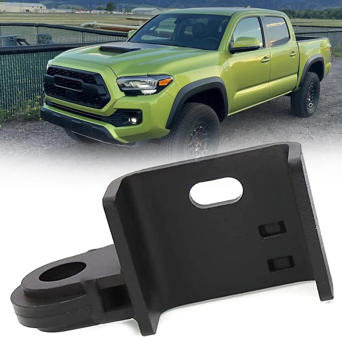 Front Tow Hook Mounting Bracket Compatible with Toyota Tacoma 2009-2023 (bracket only)
