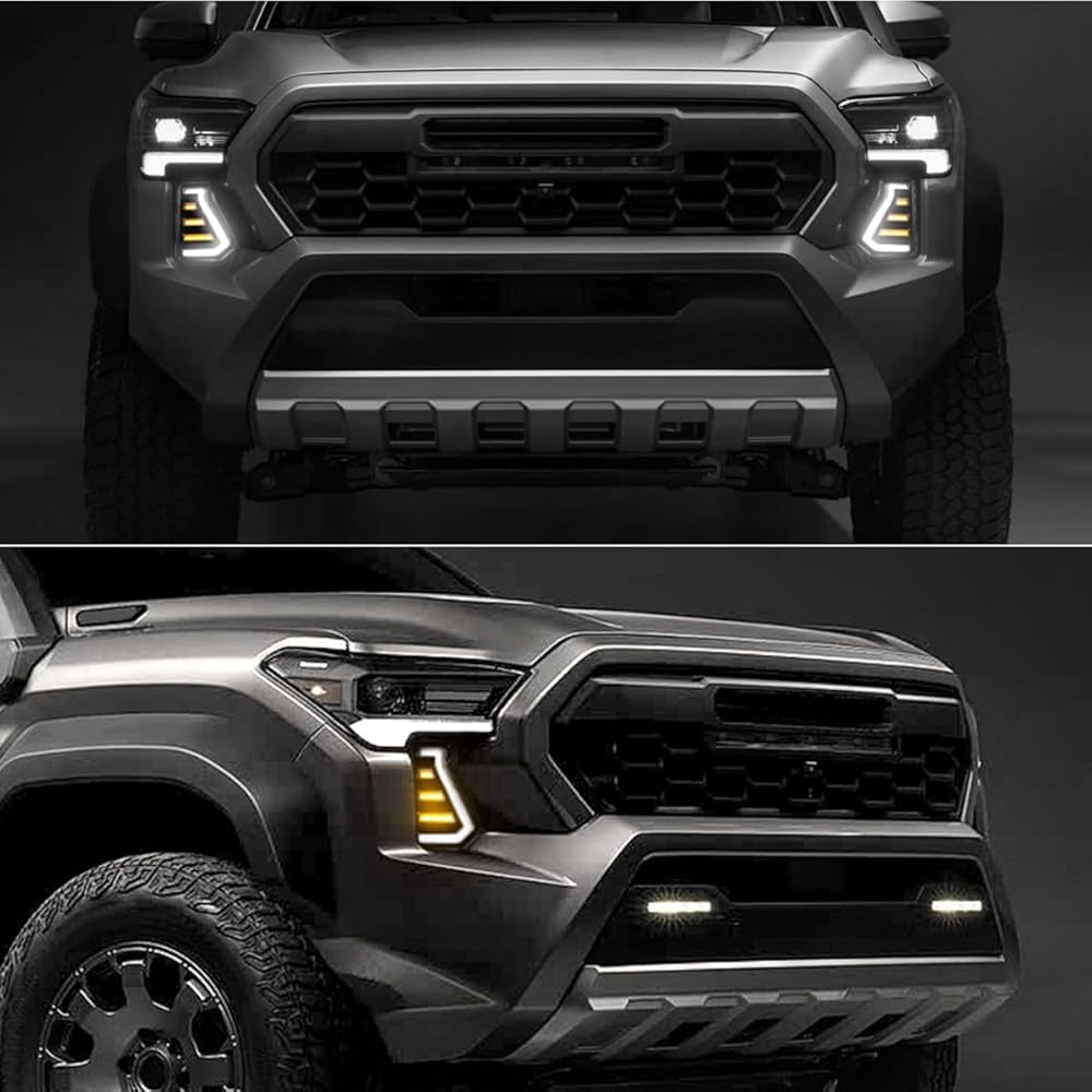 Toyota Tacoma 2024 2025 LED DRL Fog Light Sequential Turn Signal (set)