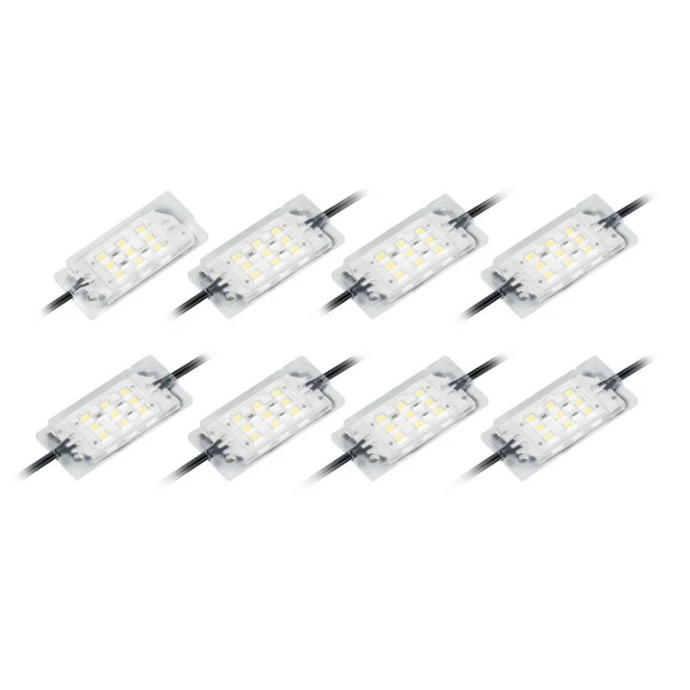 Truck Bed LED Lighting Kit - Bright White, IP65, 3M Adhesive, 8 Lights, Universal