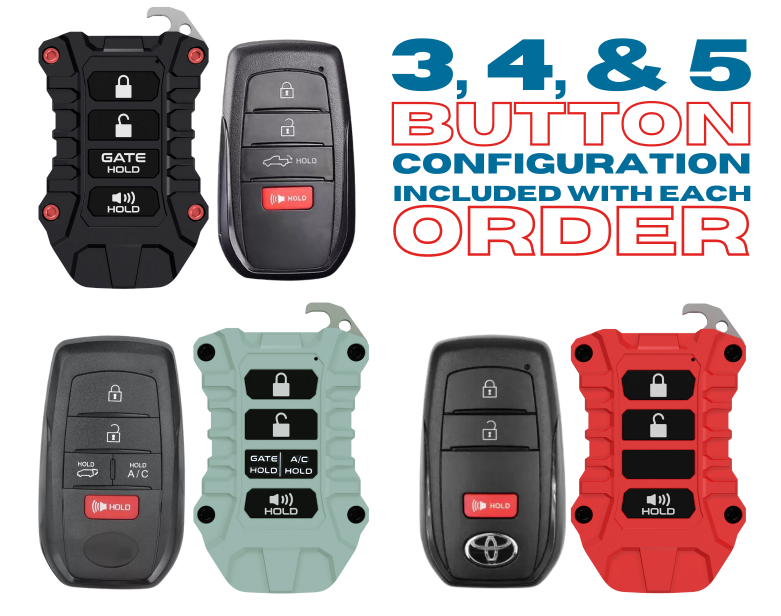 Key Fob Cover Upgrade 2023 GR Corolla, 2023+ Corolla, 2022+ Corolla Cross