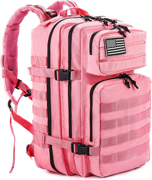 Outdoor Molle Backpack, 42L Large Pack 3 Day Pack Molle Bag Rucksack for Outdoor Hiking Camping Hunting